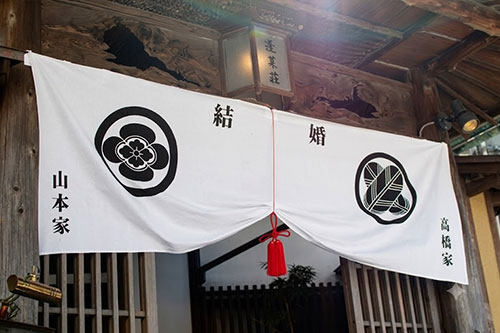 結婚式会場の装飾