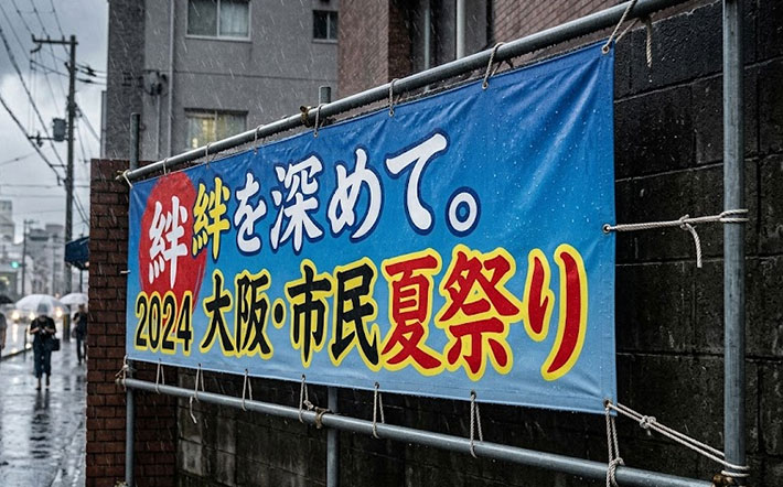 耐久性重視で旗や幕を製作するポイントのイメージ